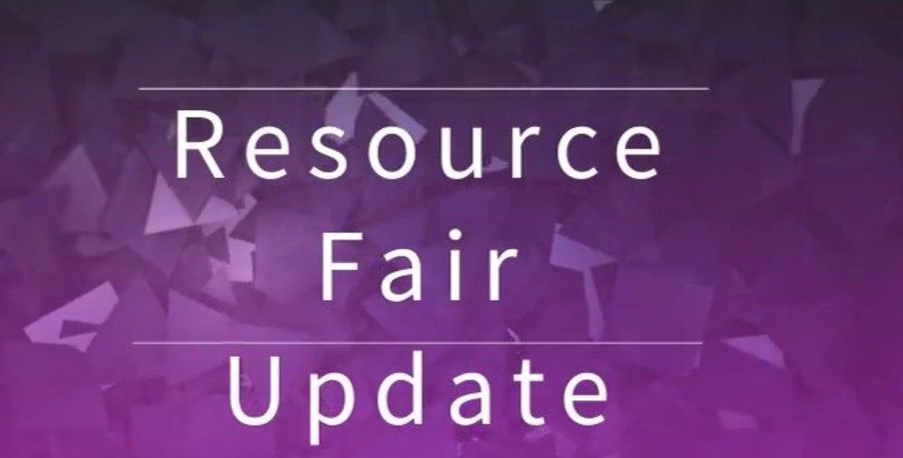 Resource Fair has been Cancelled
