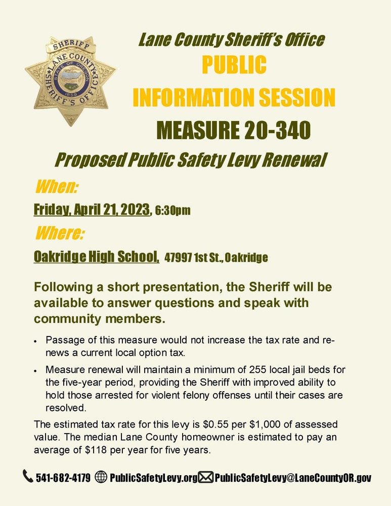 Public Information Session Measure 20-340
