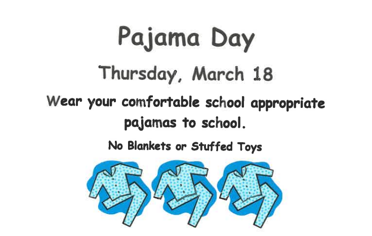 OES Pajama Day - 03/18/2021