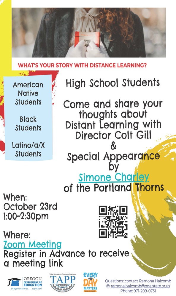 OJSH - Distance Learning Student Voice