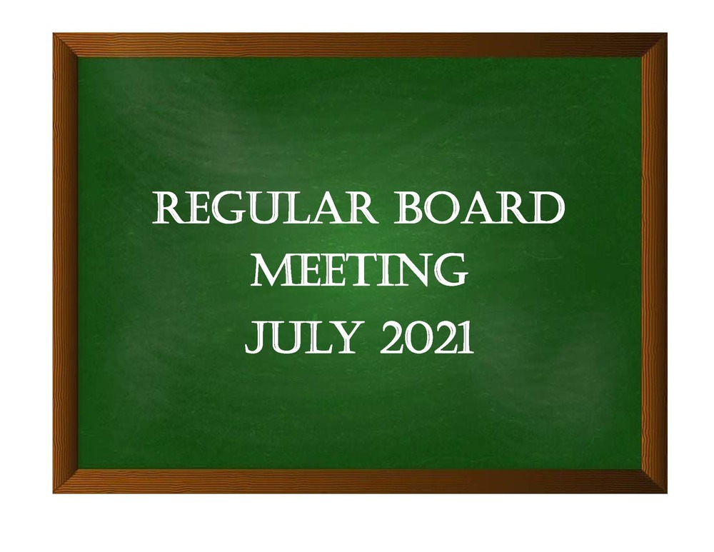 July Board Meeting