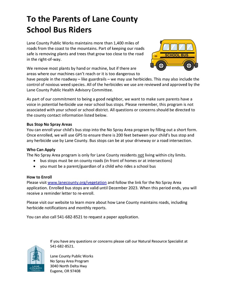2021-23_School bus No Spray Letter