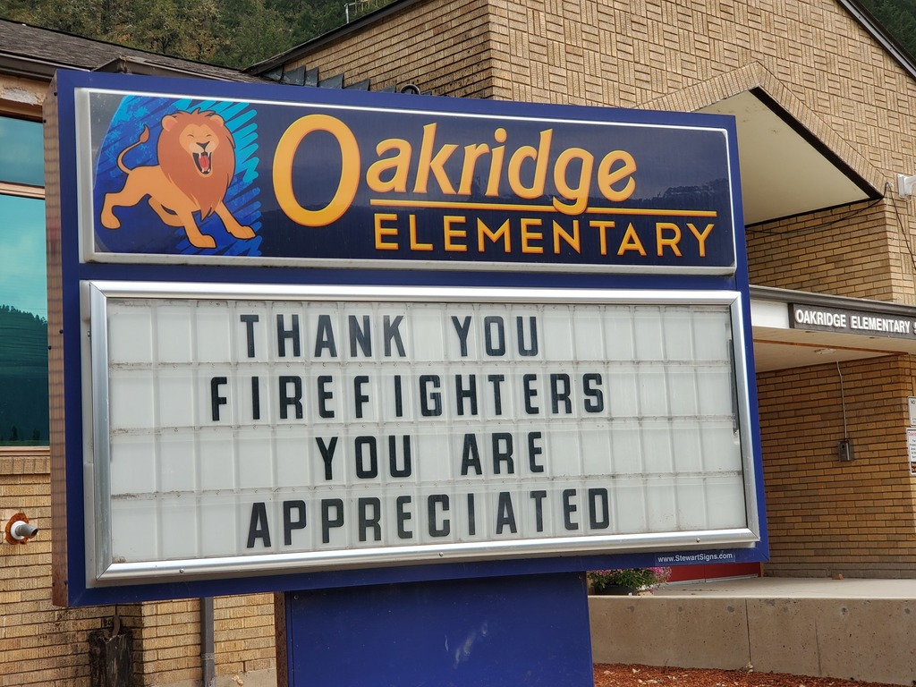 Thank you Firefighters