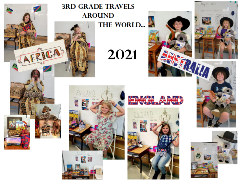 3rd Grade Travels Around the World with Mrs. B.